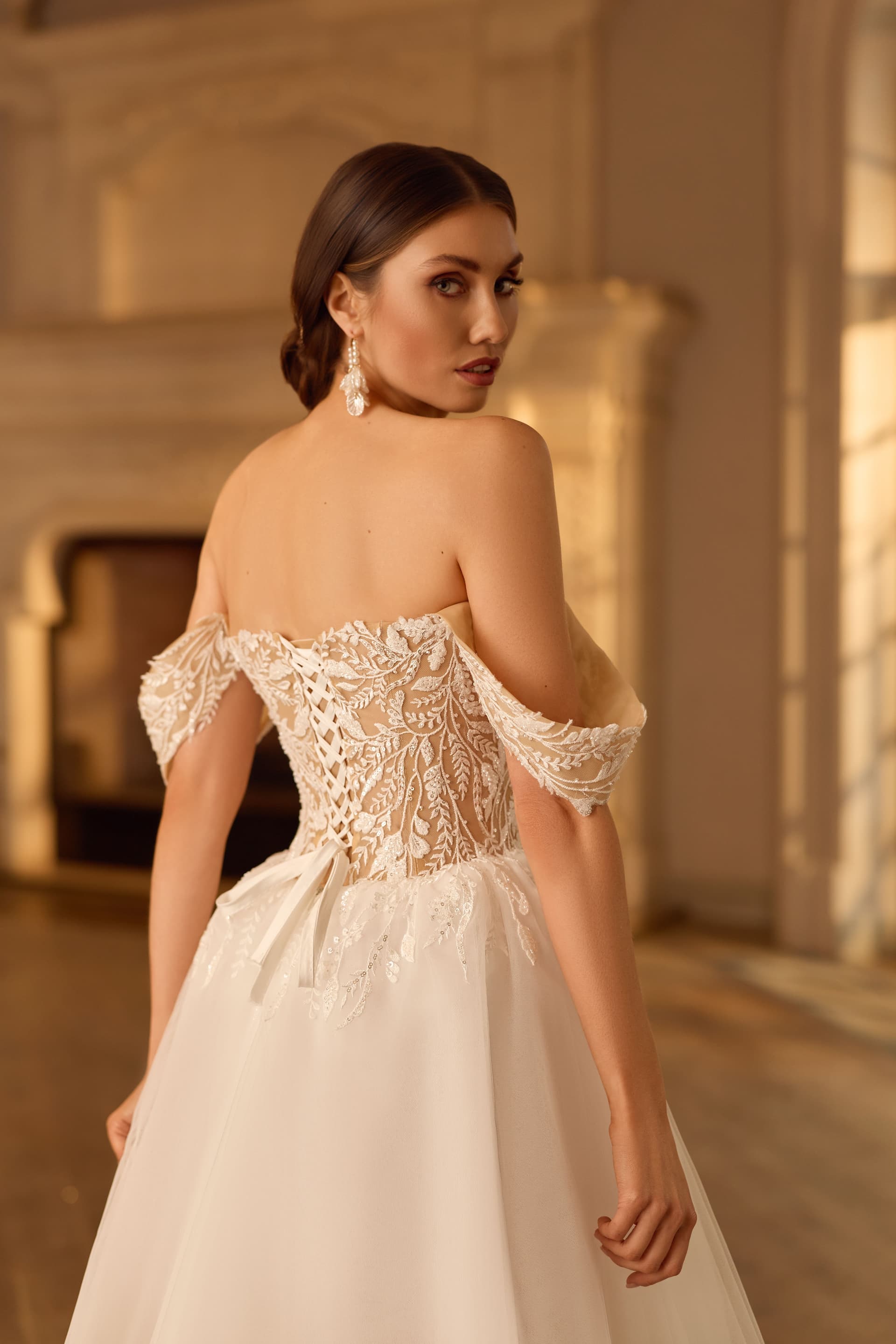 Brautkleid Ecaterina — Rückenansicht